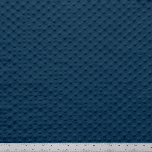 MINKY DOT - 58/60" COLLEGE BLUE