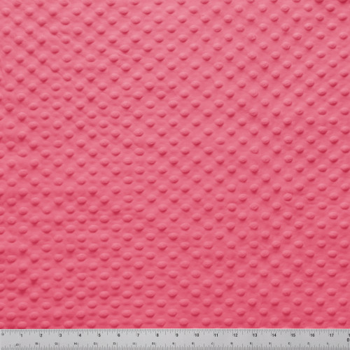 MINKY DOT - 58/60" HONEYSUCKLE