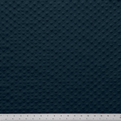MINKY DOT - 58/60" NAVY