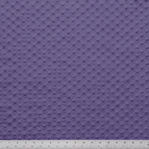 MINKY DOT - 58/60" PURPLE