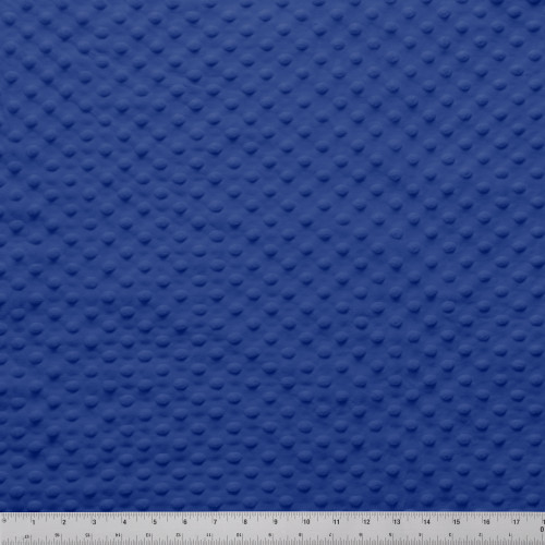 MINKY DOT - 58/60" ROYAL BLUE