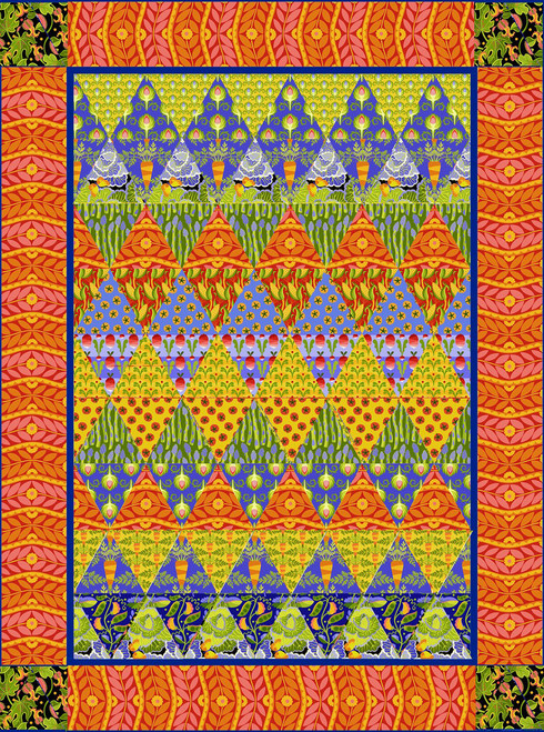 Jane Sassaman - Thousand Mountains Quilt