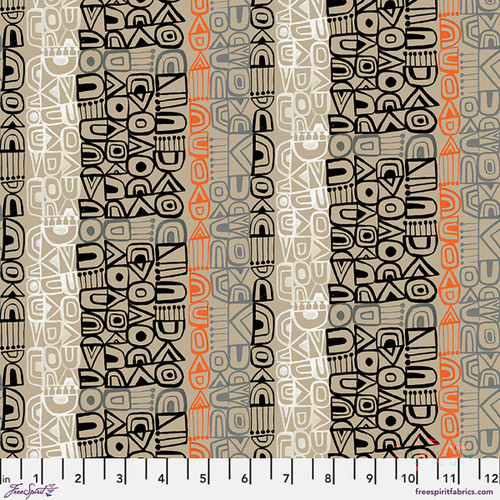 Geo Stripe - Taupe || Tales From the Forest