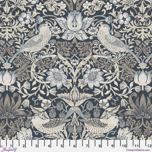 Strawberry Thief - Charcoal || Morden