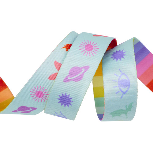 Charmed Webbing 1"-Stardust