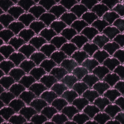 Pastel Neon Pink/Black || Baby Modo Minky