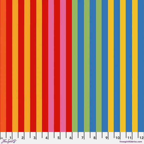 Retro Stripes - Multi || Honeysuckle Summer