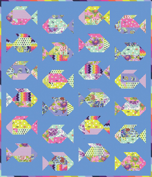 Tula Pink - Fish Quilt