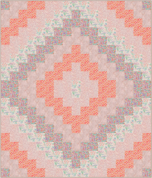 Helen Prior - Brickyard Quilt Pink
