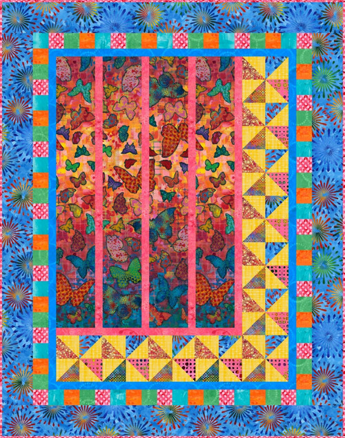 Sue Penn - Butterfly Peekaboo Quilt