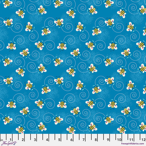 Bumblebee Toss - Blue || Bloom Where You're Planted