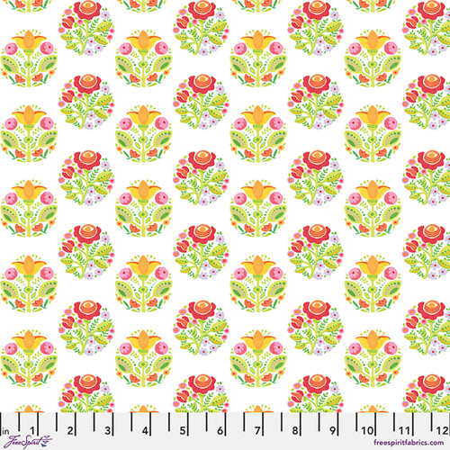 Florist Motif - White || Bloom Where You're Planted