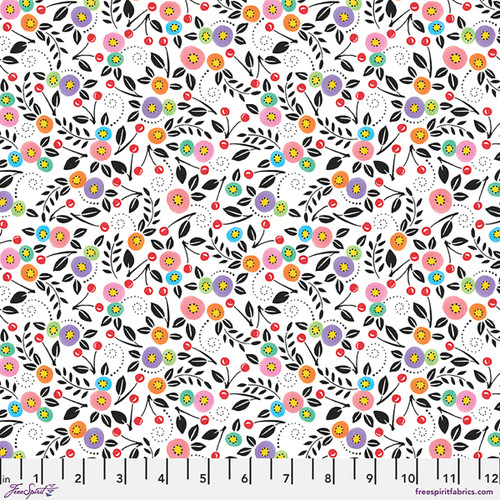Modern Cherry Toss - White || Bloom Where You're Planted
