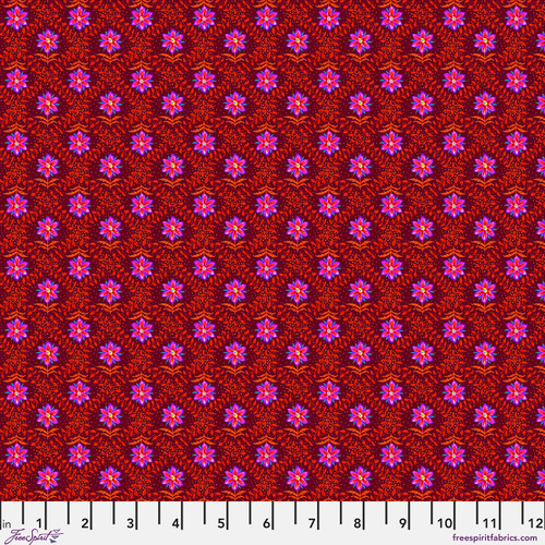 Diamonds - Red || Festival Cotton Lawn