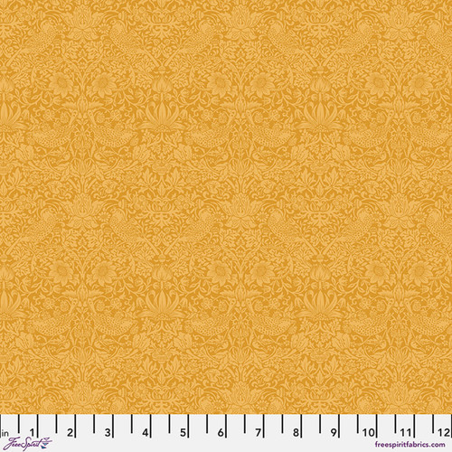 Tonal Strawberry Thief - Sunflower || The Trellis Palette 2