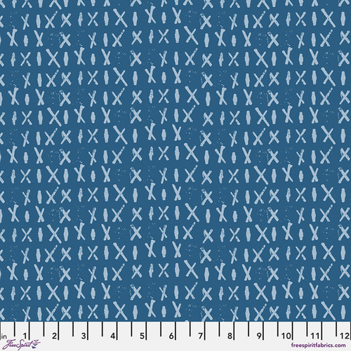 Marks the Spot - Ink || Stamped Blueprint