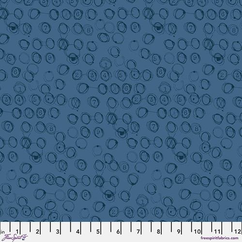 Atomic Numbers - Ink || Stamped Blueprint