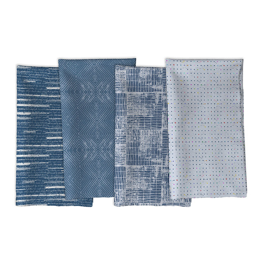 Stamped Blueprint Cotton Duck Collection || Stamped Blueprint Cotton Duck