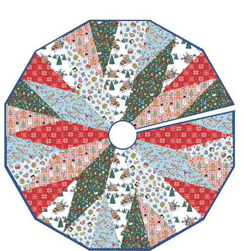Mary Engelbreit - Over Under Table Topper or Tree Skirt