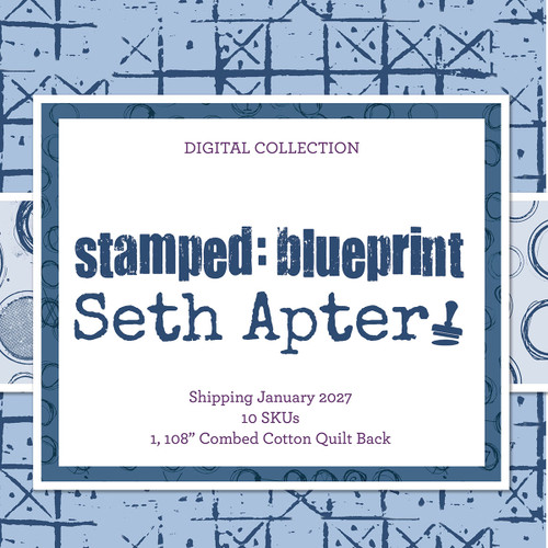 Stamped Blueprint by Seth Apter