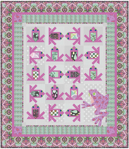 Tula Pink - You Must Be Croaking Quilt
