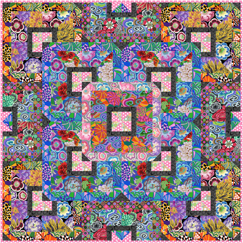 Kaffe Fassett Collective - Colour Fusion Quilt