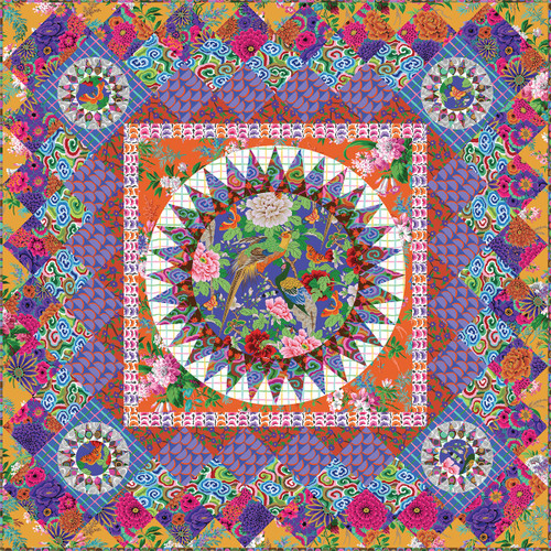 Kaffe Fassett Collective - Rising Sunburst Quilt