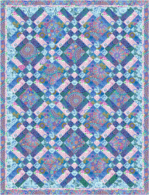 Kaffe Fassett - Interlace Quilt Cool