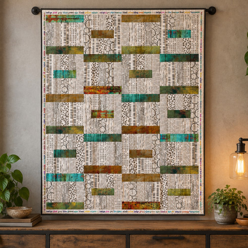 Hollandale Throw - Spark Pack || Stamped & Tim Holtz Eclectic Elements