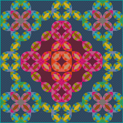 Sew Kind of Wonderful - Glow Up Quilt (Ember Cloth)
