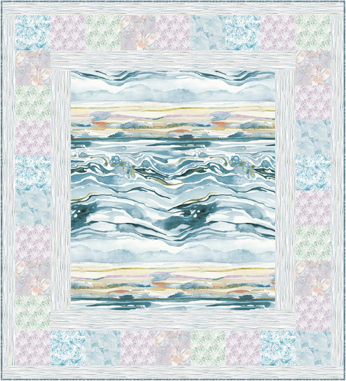 Shell Rummel - Panel Squared Quilt