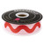 Big Squiggle in Coralline - 1-1/2"  Webbing - 16yd Spool