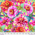 Zinnias - Pink || Festival Cotton Lawn