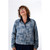 Parquet - Sky || Stamped Blueprint Cotton Duck