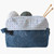 Distressed Diamonds - Denim || Stamped Blueprint Cotton Duck