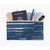 Scribbles - Ink || Stamped Blueprint Cotton Duck