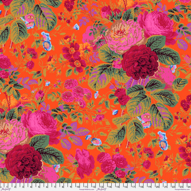 FreeSpirit Fabrics | Gradi Floral - Tomato| Kaffe Fassett