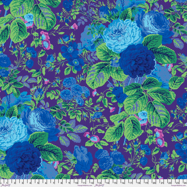 FreeSpirit Fabrics | Gradi Floral - Purple| Kaffe Fassett