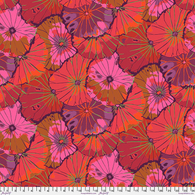 FreeSpirit Fabrics | Lotus Leaf - Wine| Kaffe Fassett Collective
