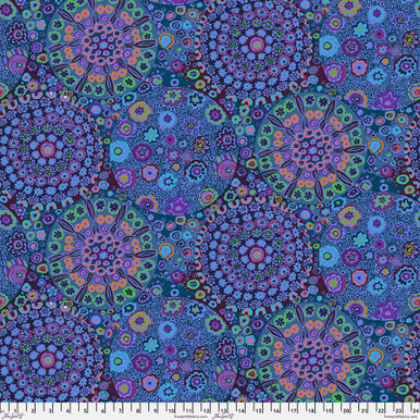 FreeSpirit Fabrics | Millefiore - Blue| Kaffe Fassett Collective