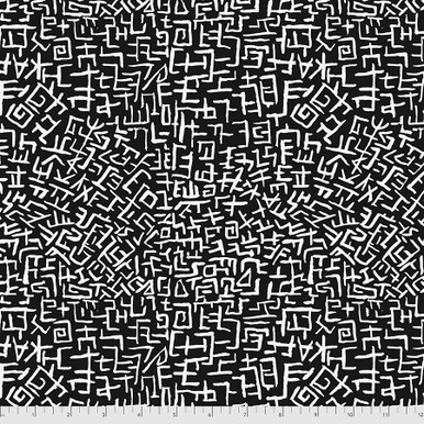 FreeSpirit Fabrics | Amaze - Black | Kaffe Fassett Collective