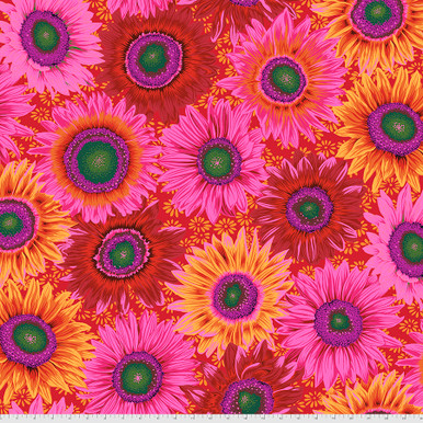 FreeSpirit Fabrics | Van Gogh - Red | Kaffe Fassett Collective