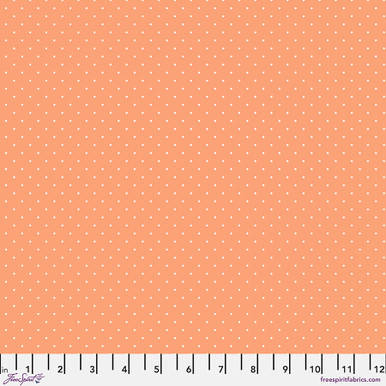True Colors | Tiny Dots - Peachy | Tula Pink | FreeSpirit Fabrics