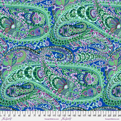 Paisley Jungle - Moss - Kaffe Fassett Collective August 2022 I