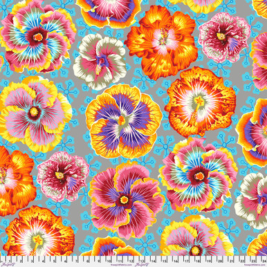 August 2023 | Floating Hibiscus - Grey | Philip Jacobs for the