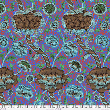 Kaffe Fassett x The Original Morris & Co. | Wandle - Cobalt