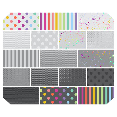 2025 True Colors - Fat Quarter Gray || True Colors - FreeSpirit