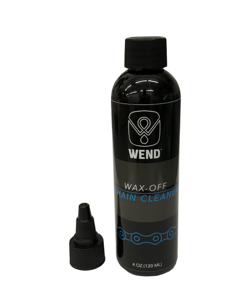 WEND MF Wax-Off Chain Cleaner in our 4 oz bottle.