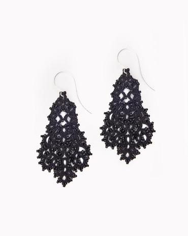 MARILYN EARRINGS - Black Earrings