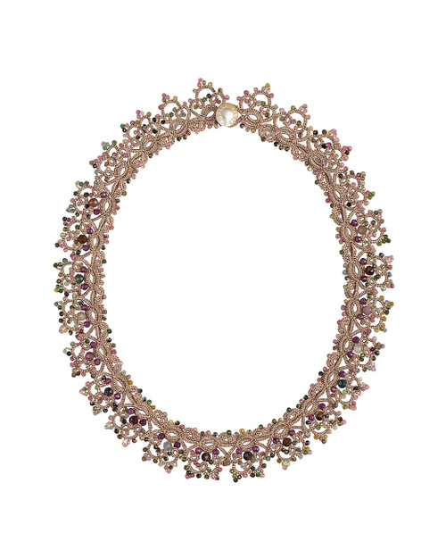 tourmaline necklace - tissa - product closeup